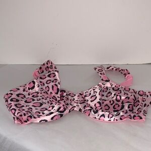 Victoria's Secret Pink Animal Print Bra